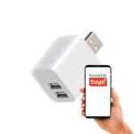 Viedais mini slēdzis USB adapteris 2 porti 5–12V ZigBee TUYA