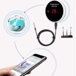 Viedais temperatūras sensors ar hermētisku zondi 3 m, LCD ekrāns, ZigBee (TUYA) - Image 4