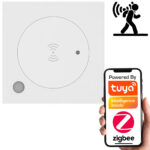 24 GHz klātbūtnes un krēslas sensors sienai ZigBee TUYA