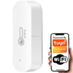 TUYA viedais Wi‑Fi temperatūras un mitruma sensors