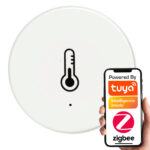 TUYA ZigBee temperatūras un mitruma sensors ar kalibrēšanas iespēju