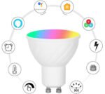 GU10 Matter WiFi viedā LED spuldze (RGB+CCT) HomeKit / Google Home / Alexa - Image 3