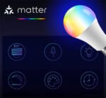 Matter WiFi E27 LED viedā spuldze (RGB+CCT) HomeKit/Google Home/Alexa - Image 4