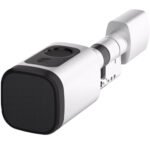 Viedās slēdzenes ieliktnis 60–90 mm (PIN/RFID/pirkstu nospiedums/Bluetooth) TUYA, sudraba - Image 4