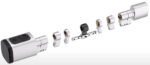 Viedās slēdzenes ieliktnis 60–90 mm (PIN/RFID/pirkstu nospiedums/Bluetooth) TUYA, sudraba - Image 5