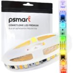 PSMART digitālā LED lente SMD 12V WS2811 RGBIC IP20 10mm 60 LED/m 5m