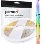 PSMART digitālā LED lente COB 12V WS2811 RGBIC IP20 10mm 720 LED/m 5m