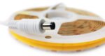 PSMART DUAL COB LED lente 24V WW 3000K IP20 12mm 600LED/m 5m - Image 5