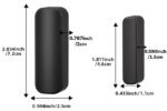 Magnētiskais durvju un logu atvēršanas sensors (niedru slēdzis) TUYA ZigBee 3.0, melns - Image 4