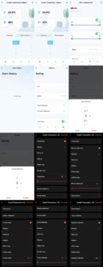 Ūdensizturīgs temperatūras un mitruma sensors, balts, IP65, ZigBee, TUYA - Image 4