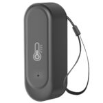 Ūdensizturīgs temperatūras un mitruma sensors, melns, IP65, ZigBee, TUYA - Image 2