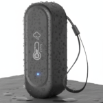 Ūdensizturīgs temperatūras un mitruma sensors, melns, IP65, ZigBee, TUYA - Image 3
