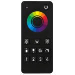 PSMART PX sērijas 4 zonu RF tālvadības pults RGB LED lentēm (2.4GHz)