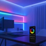 PSMART PX sērijas 4 zonu RF tālvadības pults RGB LED lentēm (2.4GHz) - Image 4