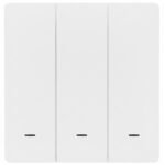 PSMART bezvadu sienas tālvadības pults slēdzis 3 zonām (PX sērija, RF 2.4GHz, CR2032) - Image 2