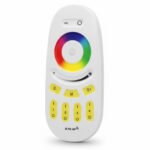 PSMART 4 zonu RF tālvadības pults RGB PX sērijas LED kontrolieriem (balta, 2.4GHz) - Image 2