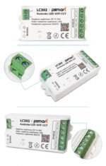 PSMART Mini LED CCT WiFi kontrolieris TUYA 5–24V 15A (PX sērija) - Image 3