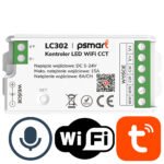 PSMART Mini LED CCT WiFi kontrolieris TUYA 5–24V 15A (PX sērija)