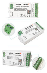 PSMART RGBW LED kontrolieris ZigBee TUYA 5-24V 15A (PX sērija) - Image 3