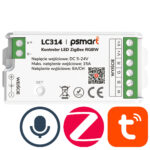 PSMART RGBW LED kontrolieris ZigBee TUYA 5-24V 15A (PX sērija)