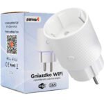 PSMART viedā kontaktligzda ar WiFi enerģijas patēriņa mērīšanu TUYA (16A, 3500W)