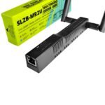SMLIGHT SLZB-MR2U Zigbee/Matter over Thread adapteris ar Ethernet, PoE, USB un Wi‑Fi (CC2652P + EFR32MG21), melns - Image 3