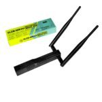 SMLIGHT SLZB-MR2U Zigbee/Matter over Thread adapteris ar Ethernet, PoE, USB un Wi‑Fi (CC2652P + EFR32MG21), melns