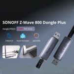 SONOFF Z-Wave 800 Dongle Plus – Z-Wave USB kontrolieris, LR, pelēks (Dongle-PZG23) - Image 4