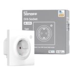 Sonoff Orb Socket Matter viedā sienas kontaktligzda (Schuko/F) ar Wi‑Fi un enerģijas monitoringu, balta (WS01TPF-E)