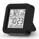 TUYA T125 WiFi IR universālais kontrolieris ar temperatūras un mitruma sensoru (LCD pulkstenis)