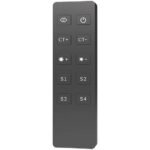 CCT LED tālvadības pults 4 zonām (ZigBee 3.0, Tuya) – melna, SD sērija