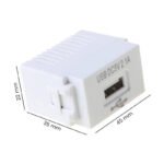 Mini barošanas bloka adapteris USB - 230 V kubs - Image 3