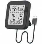 Universāla gaisa kondicioniera IR WiFi tālvadības pults ar temperatūras un mitruma sensoru (TUYA), 3" LCD (T124)