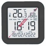 Universāla gaisa kondicioniera IR WiFi tālvadības pults ar temperatūras un mitruma sensoru (TUYA), 3" LCD (T124) - Image 3