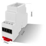 DIN sliedes dimmeris LED apgaismojumam GL sērija (ZigBee / RF 2.4GHz) – HUE / TUYA - Image 2