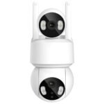Divkārša USB PTZ 2MP WiFi ONVIF TUYA āra rotējoša kamera (IP66) - Image 3