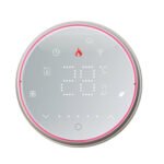 Inteliģents apaļš LED WiFi termostats 5A balts TR083 (TUYA) - Image 3