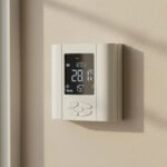 TUYA ZigBee viedais akumulatora termostats 5A (parasti atvērts), balts – TRZ089 - Image 3
