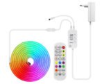 Neon PRO RGBIC LED lente 5m 24V IP65 ar WiFi TUYA pulti - Image 3