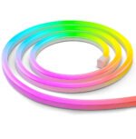 Neon PRO RGBIC LED lente 3m 21W IP65 ar WiFi TUYA pulti (24V) - Image 2