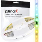 PSMART digitālā LED lente SMD 24V WS2811 RGBIC IP65 10mm 60LED/m 5m