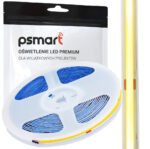PSMART COB LED lente 24V WW 3000K IP20 8mm 480LED/m 5m