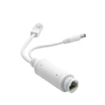 PoE Ethernet sadalītāja adapteris 48–57V uz 12V (IEEE 802.3af/at), 12V 2A, ūdensizturīgs