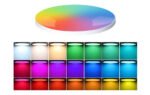 Viedā griestu lampa SLIM LED 24W RGB+CCT WiFi TUYA - Image 3