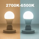Viedā RGB+CCT E27 ZigBee TUYA LED spuldze 9W (2700–6500K) - Image 5