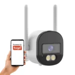 Bullet 4MP USB-C WiFi ONVIF TUYA āra novērošanas kamera (IP66)