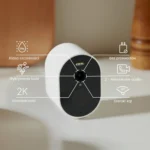 TUYA 3MP 2K iekštelpu/āra akumulatora IP kamera IP66 (Wi‑Fi, USB‑C, 5200 mAh) - Image 4