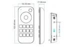 Tālvadības pults LED kontrolierim MONO aptumšošanai, 8 zonas, RF 2.4GHz (SD sērija) - Image 3