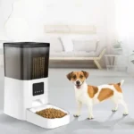 TUYA viedais automātiskais barības dozators 4L ar audio un Wi‑Fi (līdz 20 porcijām) - Image 2