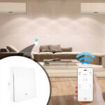 Viedais gaismas slēdzis 3 kanāli EM sērija balts ZigBee TUYA - Image 4
